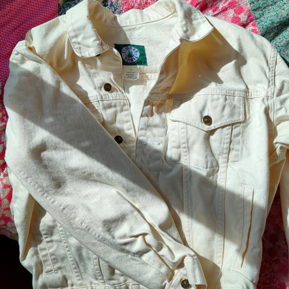 Vintage White Denim Timber Ridge Jacket